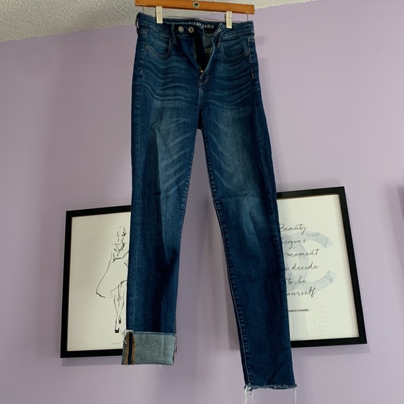 American Eagle Jeggings, Size 4 - Picture 3 of 6